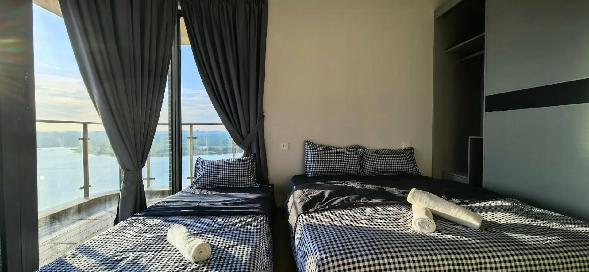 Apartmán Wonderseaview 3R3B Countrygarden Dangabay Jb Johor Bahru Malajsie