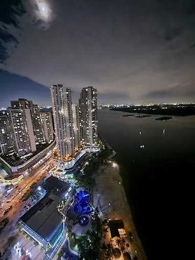 Wonderseaview 3R3B Countrygarden Dangabay Jb Lägenhet Johor Bahru